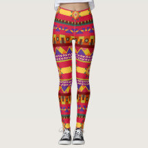 Ethnic Legging, Tribal Legging for women