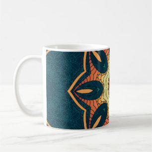 Ethnic mandala: seamless vintage pattern coffee mug