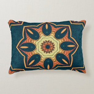 Ethnic mandala: seamless vintage pattern decorative cushion