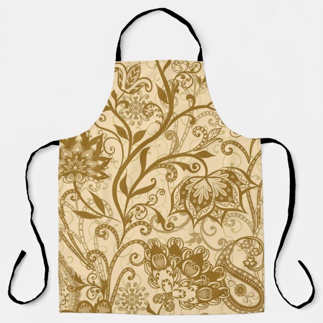 Ethnic Mandalas: Indian Style Pattern Apron (Front)
