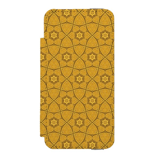 Ethnic modern geometric pattern incipio iPhone wallet case (Folio Front)