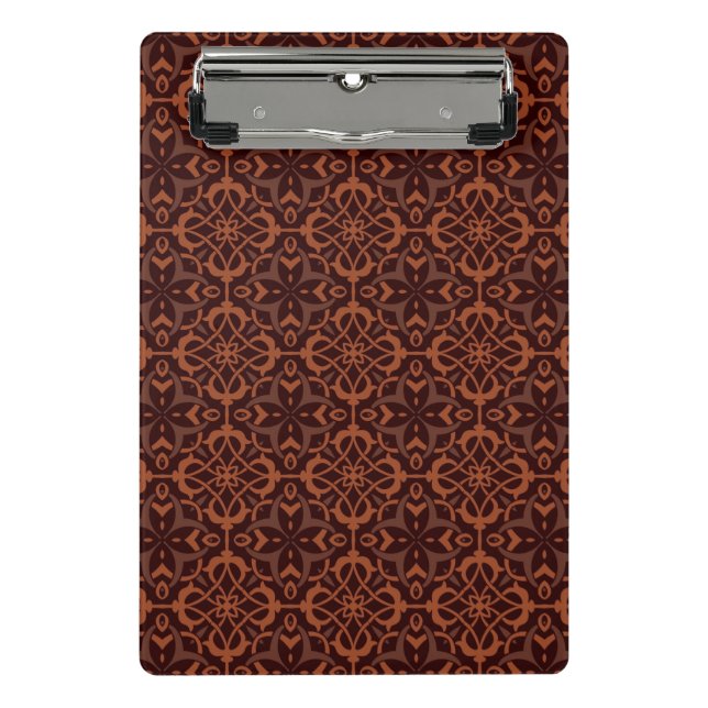 Ethnic modern geometric pattern mini clipboard (Front)