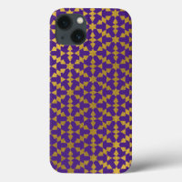 Ethnic Moroccan Geometric Mosaic Pattern 