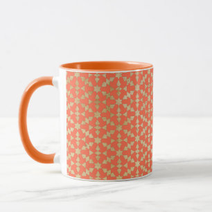 Ethnic Moroccan Geometric Mosaic Pattern Mug