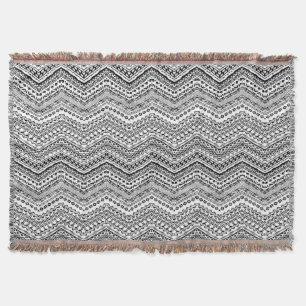 Ethnic Motifs 2 Throw Blanket