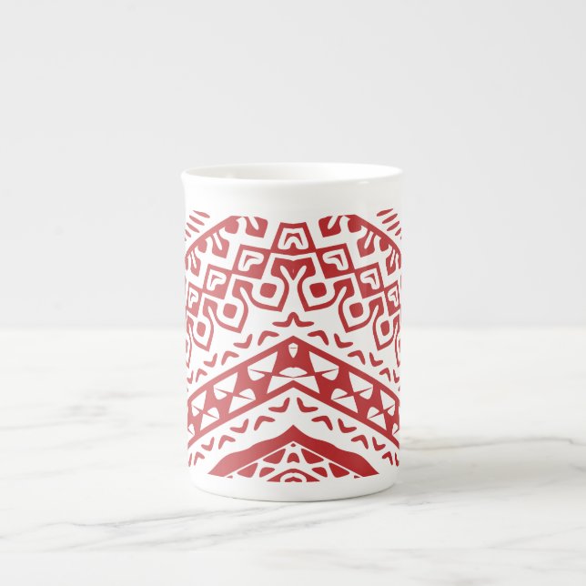 Ethnic Motifs 3 Bone China Mug (Front)