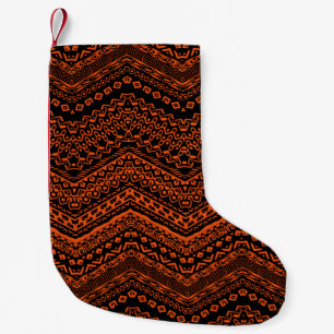 Ethnic Motifs 4 Small Christmas Stocking