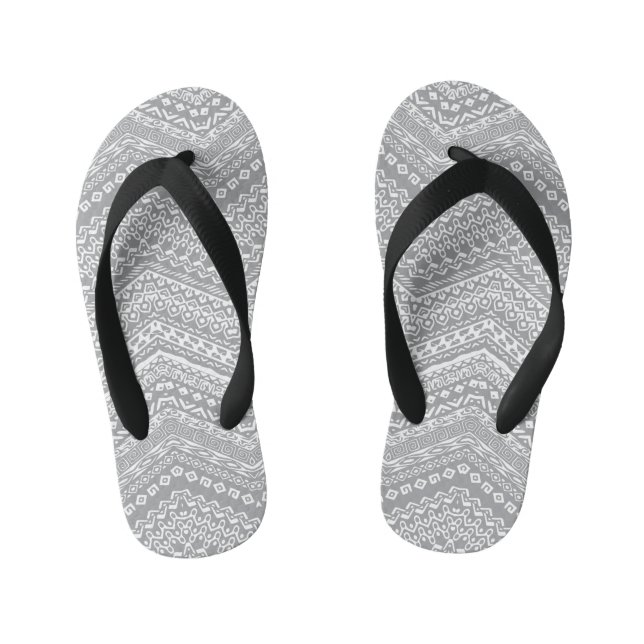 Ethnic Motifs 6 Kid's Jandals (Footbed)