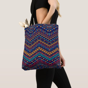 Ethnic Motifs Tote Bag