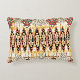 Ethnic Mughal: floral digital pattern Decorative Cushion