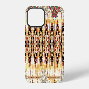 Ethnic Mughal: floral digital pattern iPhone 12 Case