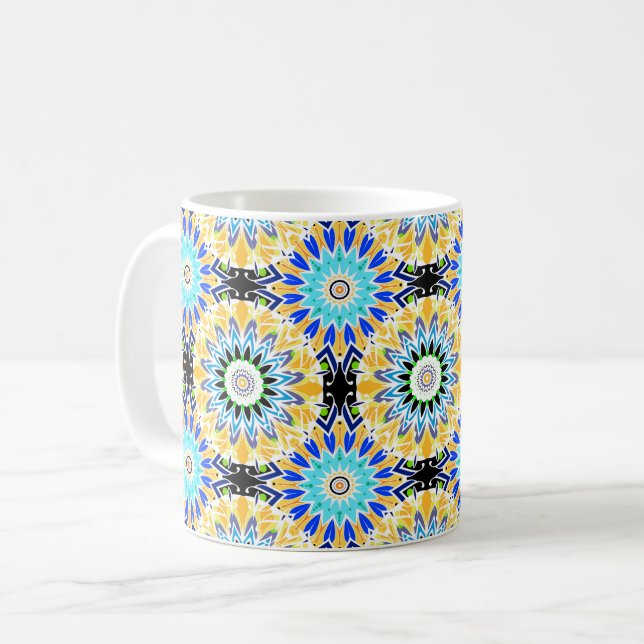 Ethnic ornament coffee mug (Front Left)