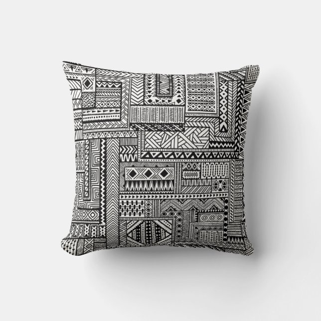Ethnic Ornament Cushion (Front)