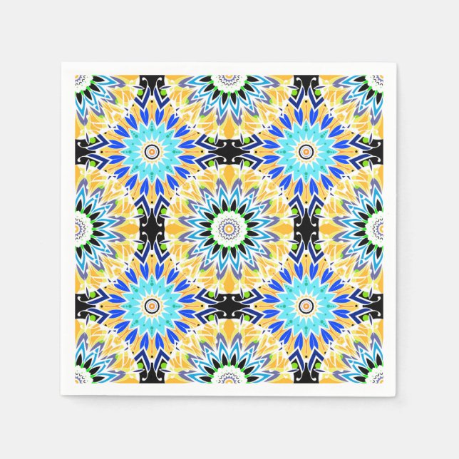 Ethnic ornament napkin (Front)