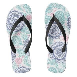 Ethnic Paisley Pattern Jandals