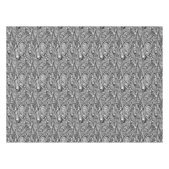 Ethnic pattern 3 tablecloth (Front (Horizontal))