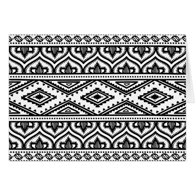 Ethnic Pattern Design (Front Horizontal)