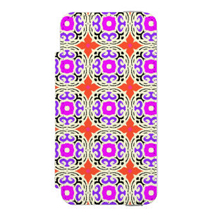 Ethnic Pattern with Moroccan Motifs Incipio Watson™ iPhone 5 Wallet Case