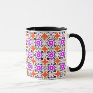 Ethnic Pattern with Moroccan Motifs Mug