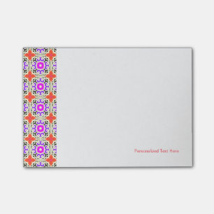 Ethnic Pattern with Moroccan Motifs Post-it Notes
