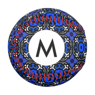 Ethnic Pattern with Turkish Motifs Baseball