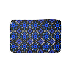 Ethnic Pattern with Turkish Motifs Bath Mat