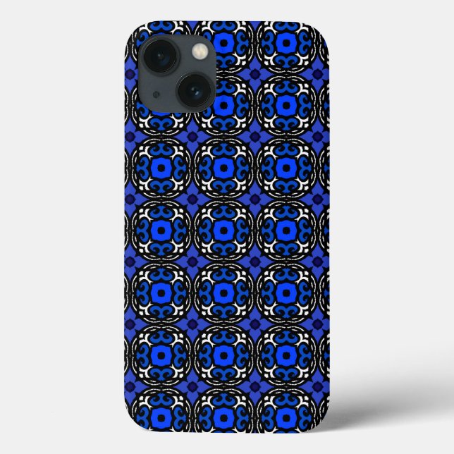 Ethnic Pattern with Turkish Motifs Case-Mate iPhone Case (Back)
