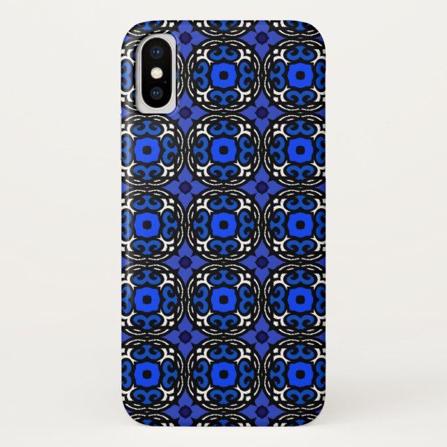 Ethnic Pattern with Turkish Motifs Case-Mate iPhone Case (Back)