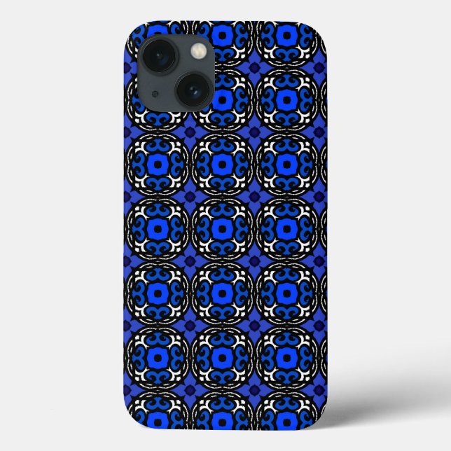 Ethnic Pattern with Turkish Motifs Case-Mate iPhone Case (Back)