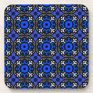 Ethnic Pattern with Turkish Motifs Coaster