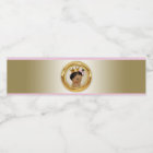 Ethnic Princess Baby Shower Water Bottle Labels