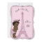 Ethnic Princess Eiffel Tower Polka Dot Baby Shower