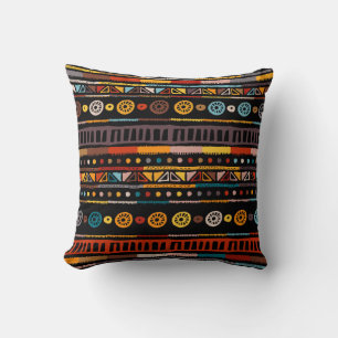 Ethnic seamless in native style. pattern with Amer Cushion