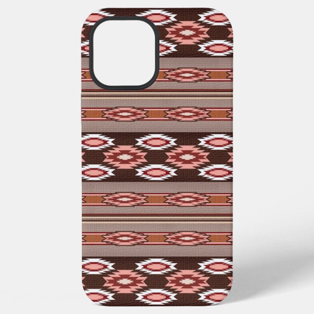 ethnic seamless pattern iPhone case (Back)