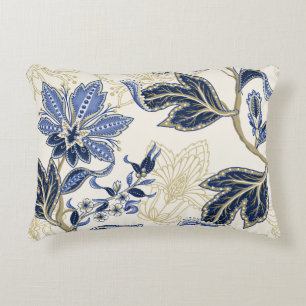 Ethnic seamless pattern with Indian ornament. Vint Decorative Cushion