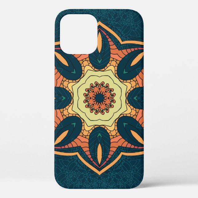 Ethnic seamless pattern with mandala. illustration Case-Mate iPhone case (Back)