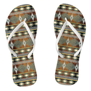 ethnic southwest navajo pattern jandals