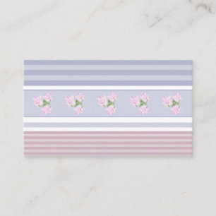 ethnic, striped, patchwork appointment card