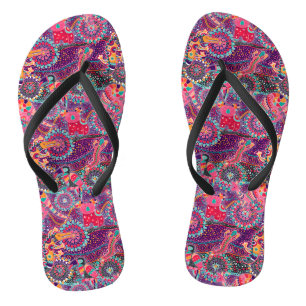 Ethnic Style Animal Pattern Jandals