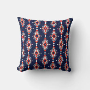 Ethnic style, geometric seamless pattern. cushion