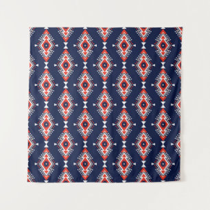 Ethnic style, geometric seamless pattern. tapestry