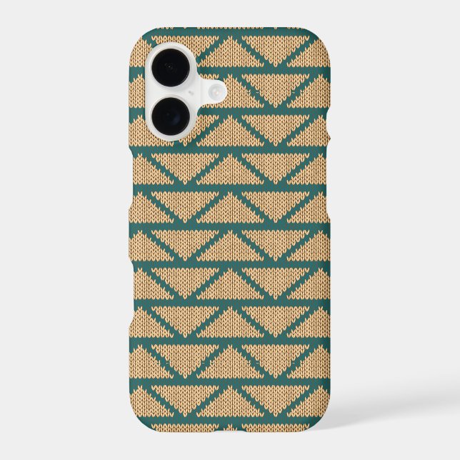 Ethnic Style Knitted Pattern (Back)