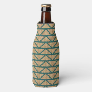 Ethnic Style Knitted Pattern Bottle Cooler