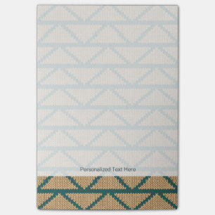 Ethnic Style Knitted Pattern Post-it Notes