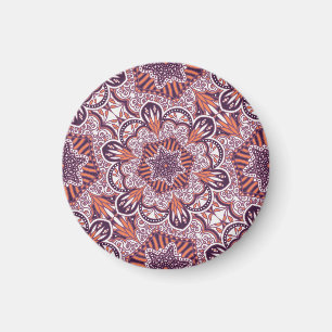 Ethnic style, vintage decorative texture. magnet