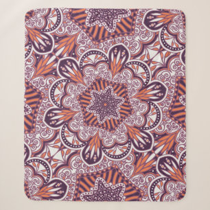 Ethnic style, vintage decorative texture. sherpa blanket