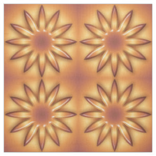 Ethnic sun. Abstract geometric gradient pattern. Fabric