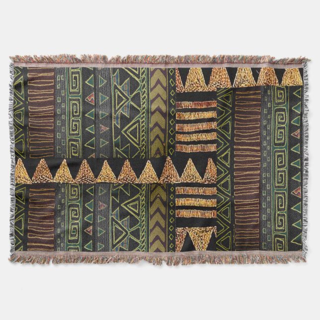 Ethnic  throw blanket (Front)