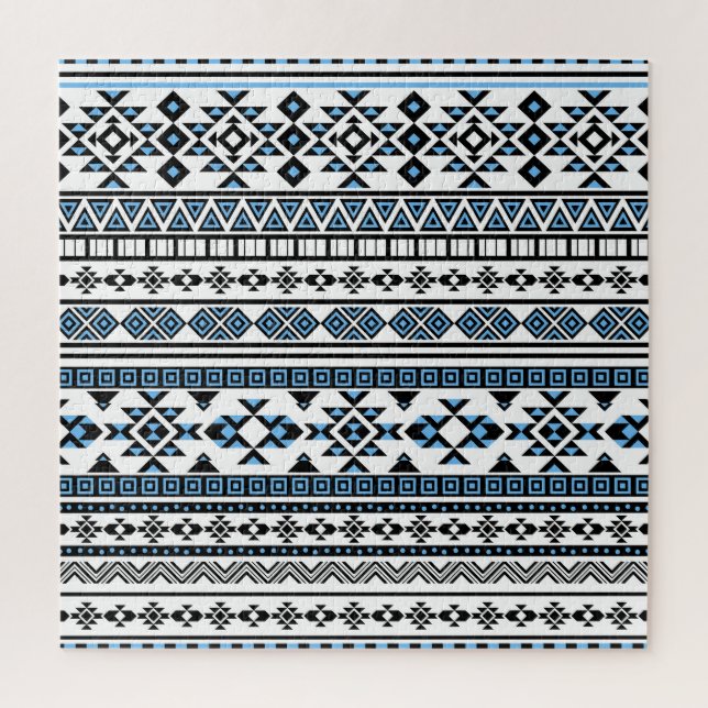 Ethnic Triangle Geometric Navajo Pattern Jigsaw Puzzle (Vertical)