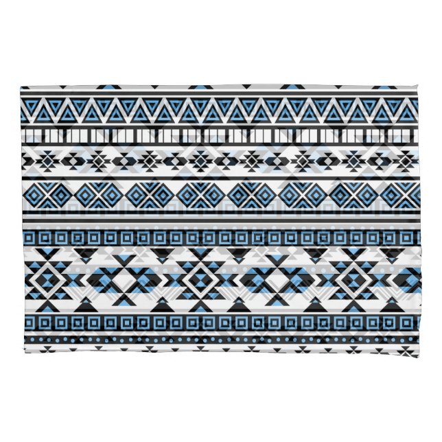 Ethnic Triangle Geometric Navajo Pattern Pillowcase (Front)
